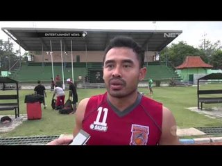 Latihan Pusamania Borneo Jelang Tanding Melawan Surabaya United
