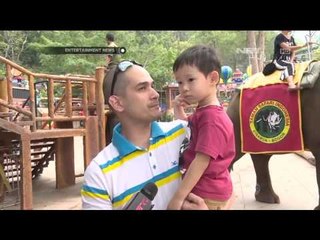 Okan Cornelius Ajak Anak Semata Wayang Berlibur di Taman Safari