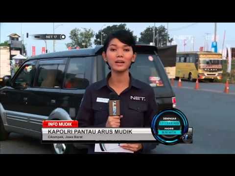 Live Report dari Cikampek NET Mudik - NET17