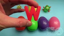 Disney Cars Surprise Egg Learn-A-Word! Spelling Water Buddies! Lesson 1
