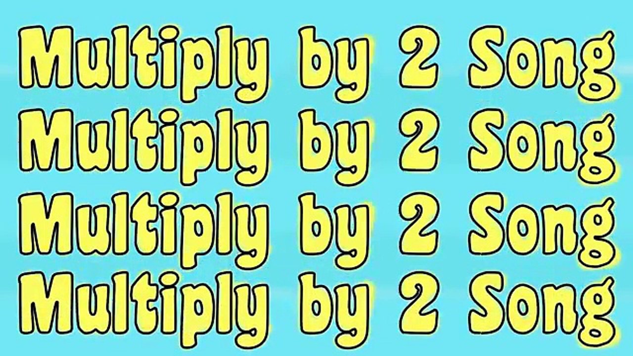 Multiply by 2 Song | Multiplication Songs | The Singing Walrus