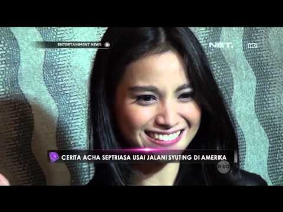 Cerita Acha Septriasa usai jalani syuting di Amerika