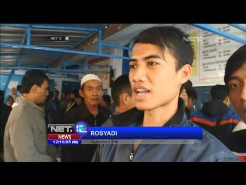 Jumlah pemohon SIM di Pemalang Melonjak Drastis - NET12