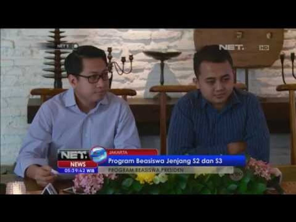 Program beasiswa Presiden - NET5