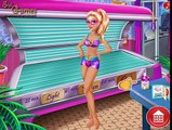 Супер Барби Игры—Супер Барби Дисней Принцесса в солярии—Онлайн Видео Игры Для Детей Мультфильм new