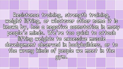 5 Benefits of Resistance Training