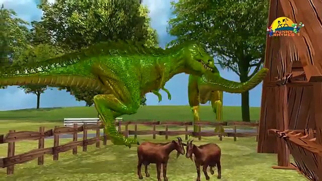 Dinosaurs V/s Dragon 3d Animation Short Film | Learn Colors Penguin ,Cartoon Dragon Rhymes for Kids