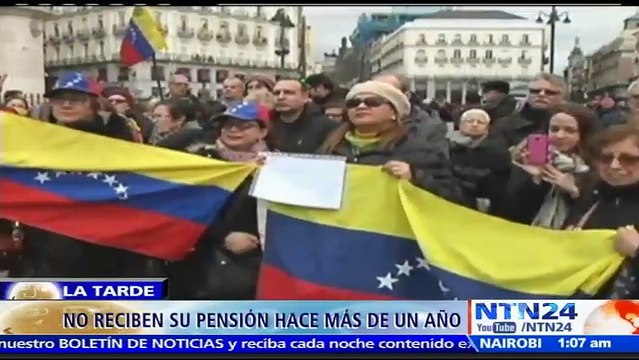 Venezolanos residentes en España se unen para reclamar sus pensiones