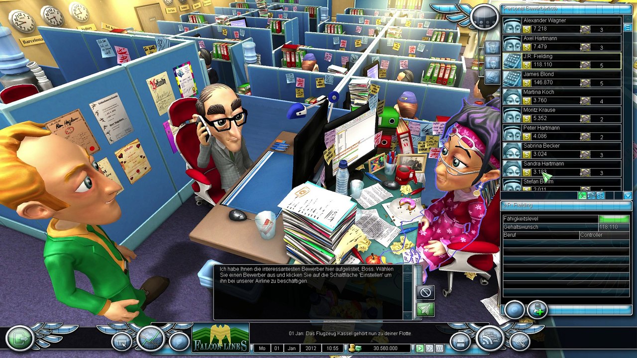 Airline Tycoon 2 [ Image ist alles !!! Der neue Anfang  ]  Let's Play Deutsch German Gameplay