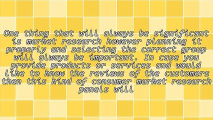 Benefits Of Learning About Consumer Panels