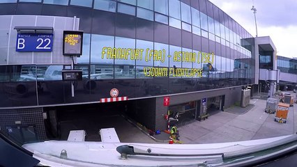 A330 Cockpit Flight Timelapse from FRANKFURT [FRA] to ASTANA