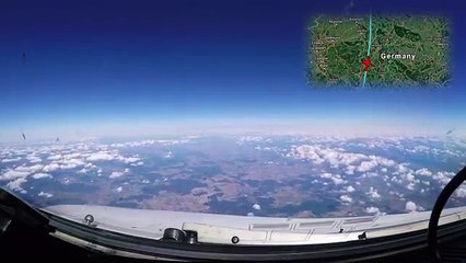 A320 Cockpit Flight Timelapse from FRANKFURT [FRA] to BREMEN