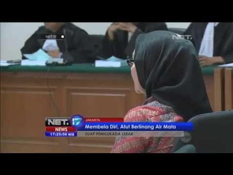 Ratu Atut dituntut 10 tahun penjara dan dicabut hak politiknya - NET17