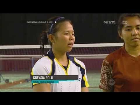 Mas Febry Latihan Bulutangkis Bersama Atlit PBSI -IMS