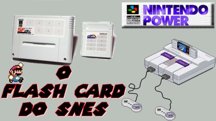 Nintendo Power - O Flash Card OFICIAL da NINTENDO!
