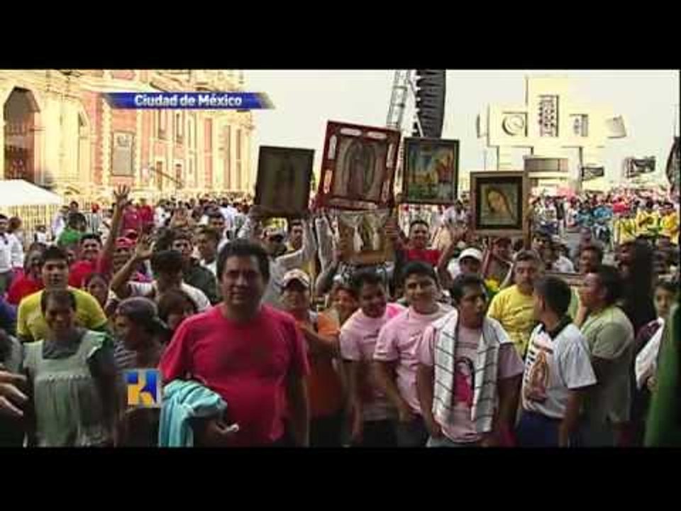 La basílica de Guadalupe se alista para las mañanitas