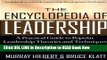 Get the Book The Encyclopedia of Leadership: A Practical Guide to Popular Leadership Theories and