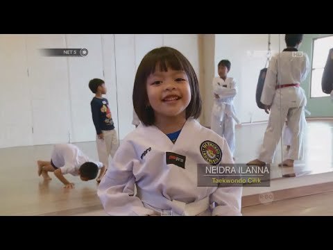 Polah bocah belajar bela diri sejak dini NET5