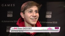 2016 Roman Sadovsky Youth Olympics SP Clips & Interview (1080p)