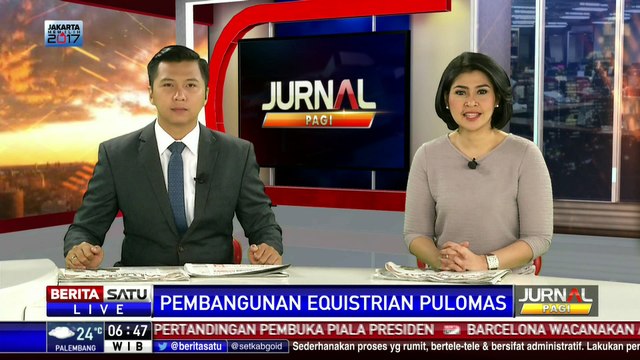 Proyek Arena Berkuda Ditargetkan Selesai Desember 2017 #GoodJobInJakarta