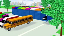 Learn Vehicles Police Cars & Trucks for Kids Colors Transport for Children Learning Video