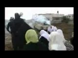 Palestinian Terrorists use women as human shields