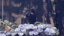 Как снайпер стреляет в митингующих As a sniper shoots at demonstrators Ukraine