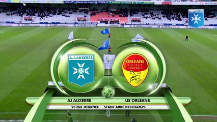 Résumé de AJ Auxerre 0 - 2 US Orléans