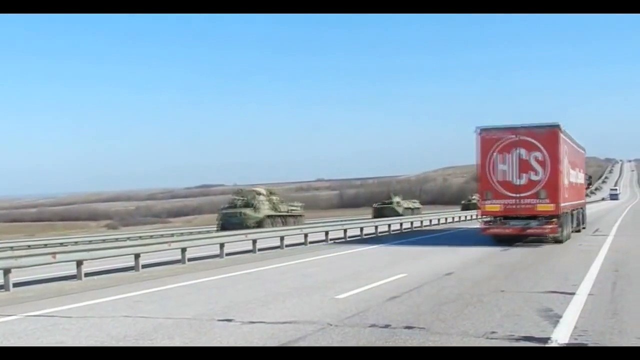 Переброска российских войск в Ростов на Дону
