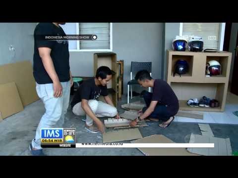 Perabotan Unik Berbahan Kardus - IMS