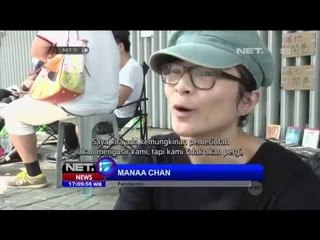 Pendemo di Hong Kong masih melamar pasangannya saat demo di jalan - NET17