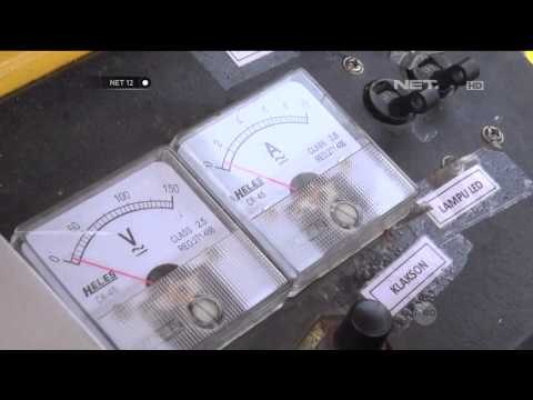 Inovasi baru siswa SMK buat becak bertenaga surya - NET12