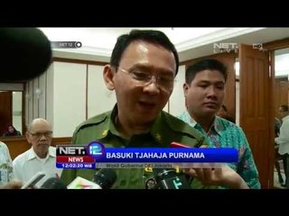 Ahok larang pemotongan hewan kurban di lingkungan sekolah - NET12