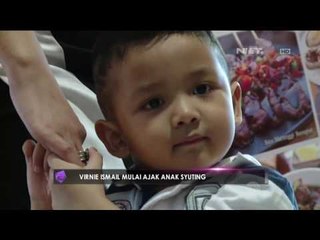 VIrnie Ismail Kerap Ajak Buah Hati Syuting