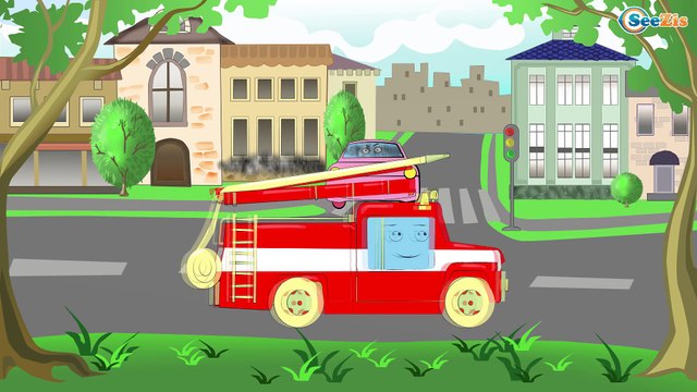 Carritos Para Niños. Ambulancia, Camión, Grúa. Caricaturas de carros. Tiki Taki Camiones