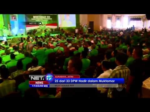 Live Muktamar PPP di Surabaya - NET17