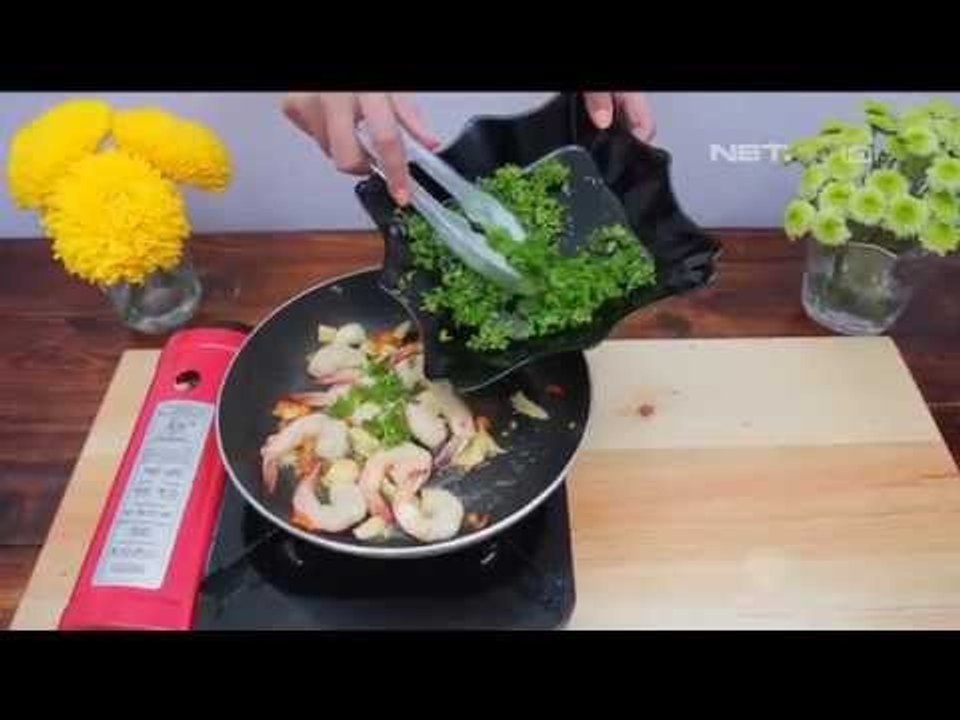 Bikin Bekal Spaghetti Aglio Olio -NET5