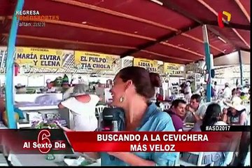 Reto cevichero de Al Sexto Día se trasladó a Ancón