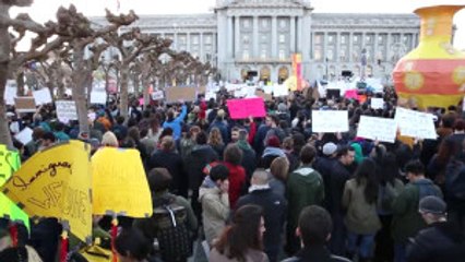 Trump Karşıtı Protesto - San