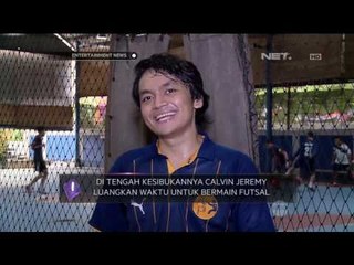 Calvin Jeremy Luangkan Waktunya Bermain Futsal
