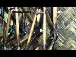 Sepeda bambu buatan Indonesia - IMS