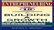 Get the Book Entrepreneuring: The Ten Commandments for Building a Growth Company iPub Online