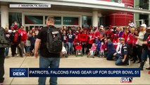 Patriots, Falcons fans gear up for Super Bowl 51