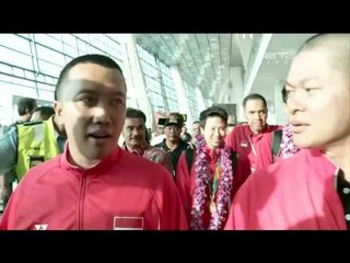 Live Report Sambutan Kedatang Atlet Olimpiade 2016 di Bandara Soekarno Hatta