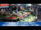 Nghệ An: Sau Tết, người dân kén chọn rau xanh vì lo an toàn thực phẩm