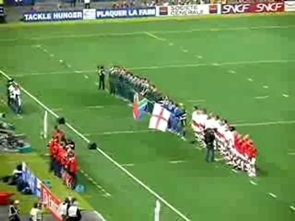 L'hymne anglais au Stade de France contre L'Afrique du Sud