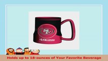 NFL San Francisco 49ers Sculpted Game Time Coffee Mug 18ounce 438fe47e