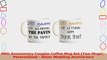 25th Anniversary Couples Coffee Mug Set Two Mugs  Personalized  Silver Wedding 1a26ee81