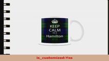 Grapefruit Keep Calm Im A Hamilton Scottish clan Tartan custom gift personalised 33b83ee1