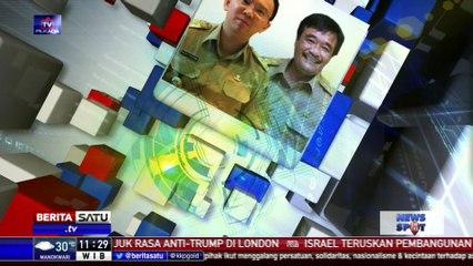 Kampanye, Djarot Bagikan Hadiah Pada Warga Menteng